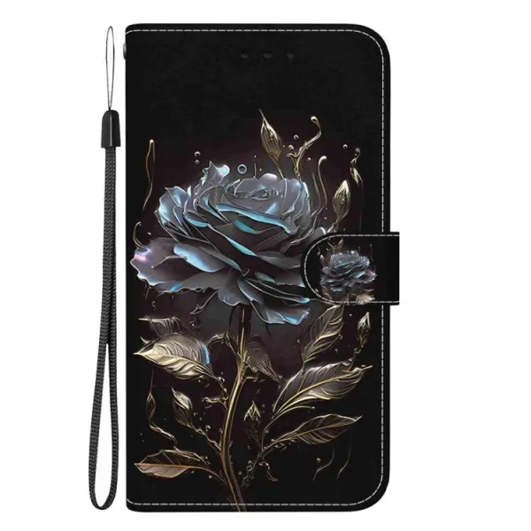 ART Peňaženkový obal pre OnePlus Nord CE 5 5G BLACK ROSE