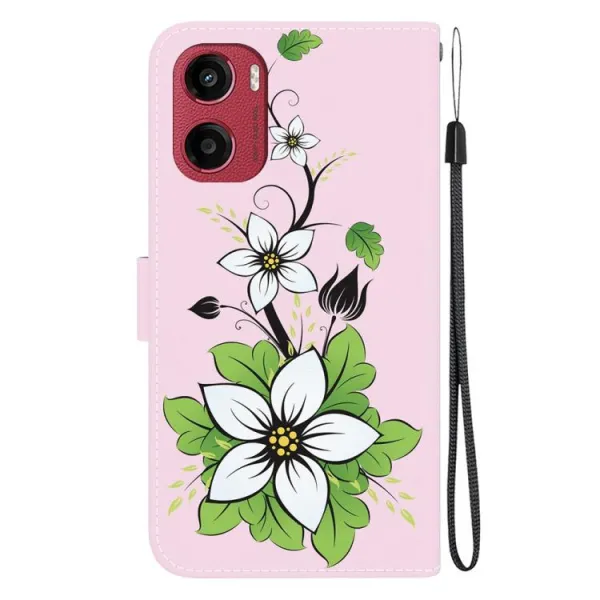 ART Peňaženkový kryt pre Motorola Moto G05 / Moto E15 LILY