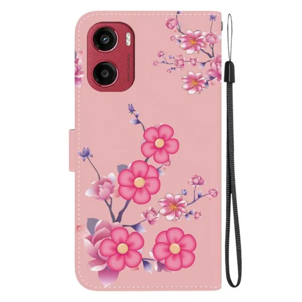 ART Peňaženkový kryt pre Motorola Moto G05 / Moto E15 CHERRY BLOSSOM