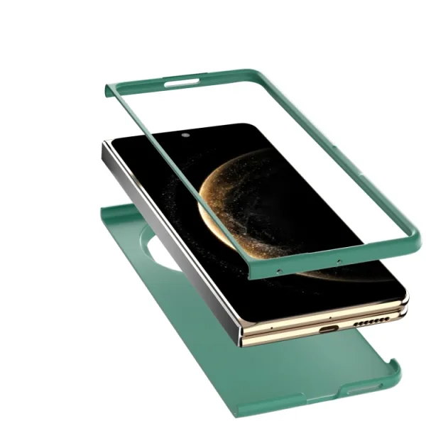 ABEEL SKIN Ochranný plastový kryt pre Huawei Mate X6 tmavozelený
