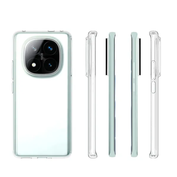 TPU Ochranný kryt pre Xiaomi Redmi Note 14 Pro+ 5G priehľadný