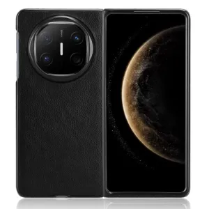 LEATHER Ochranný kryt pre Huawei Mate X6 čierny