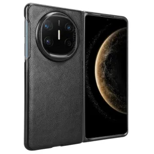 LEATHER Ochranný kryt pre Huawei Mate X6 čierny