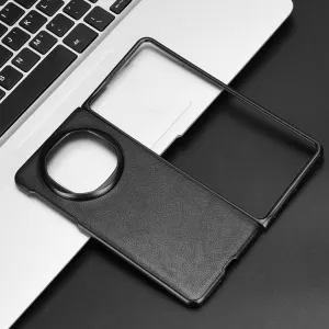 LEATHER Ochranný kryt pre Huawei Mate X6 čierny