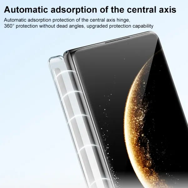TRANSPARENT MAGSAFE Kryt pre Huawei Mate X6 čierny