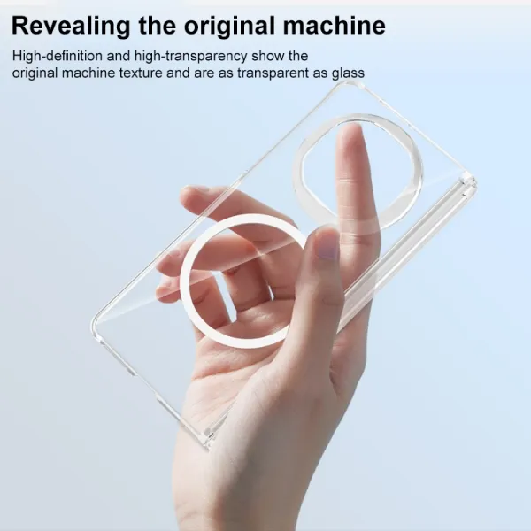 TRANSPARENT MAGSAFE Kryt pre Huawei Mate X6 čierny