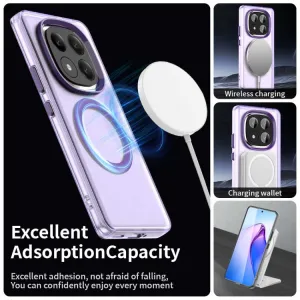 CANDY MAGSAFE Ochranný obal pre Xiaomi Redmi Note 14 Pro+ 5G fialový