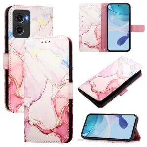 ART MARBLE Peňaženkový kryt pre Motorola Moto G05 / Moto E15 ROSE GOLD