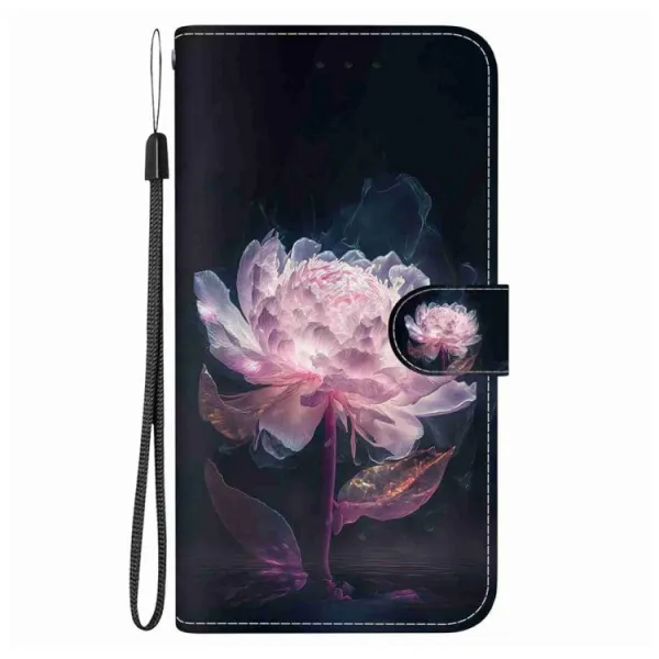 ART Peňaženkový kryt pre Xiaomi Redmi 15 / Redmi 15 5G PURPLE PEONY