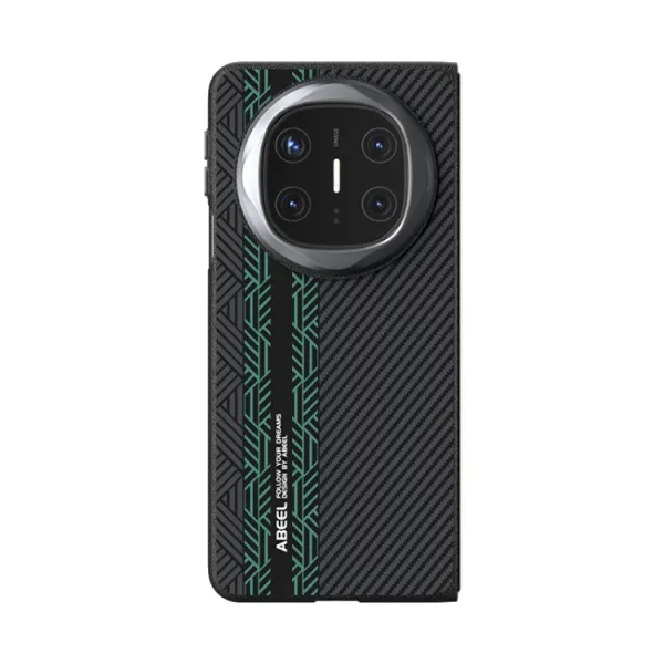 ABEEL RELIEF Ochranný kryt pre Huawei Mate X6 BLACK GREEN