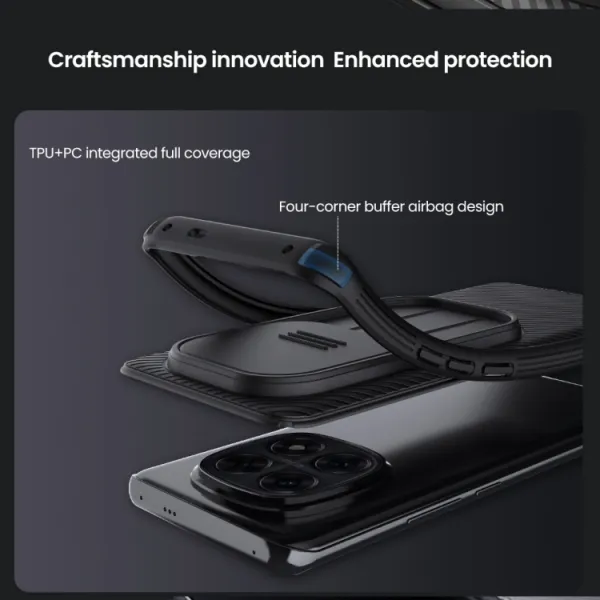 NILLKIN CAMSHIELD PRO Kryt pre Xiaomi Redmi Note 14 Pro+ 5G modrý