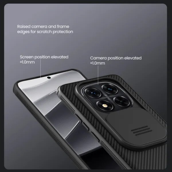 NILLKIN CAMSHIELD PRO Kryt pre Xiaomi Redmi Note 14 Pro+ 5G modrý