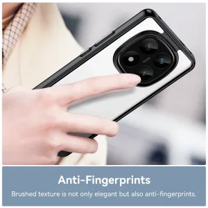 CRYSTAL Ochranný obal pre Xiaomi Redmi Note 14 Pro+ 5G čierny