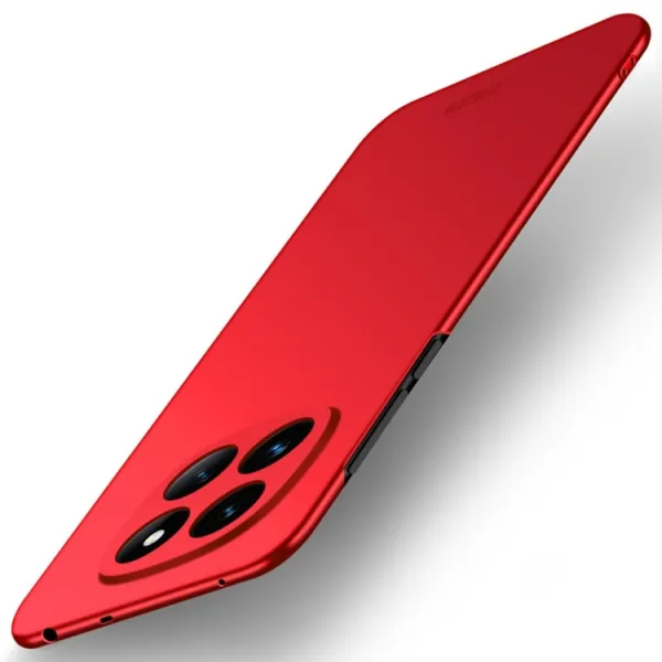 MOFI Plastový kryt pre Xiaomi Redmi Note 14 Pro+ 5G červený