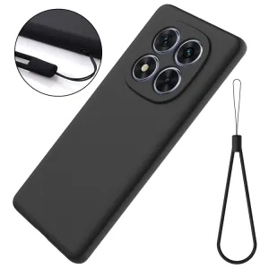 RUBBER Ochranný obal pre Xiaomi Redmi Note 14 Pro 5G / Poco X7 čierny