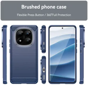 FLEXI TPU Ochranný kryt Xiaomi Redmi Note 14 Pro+ 5G modrý