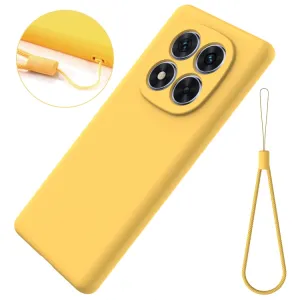 RUBBER Ochranný obal pre Xiaomi Redmi Note 14 Pro+ 5G žltý