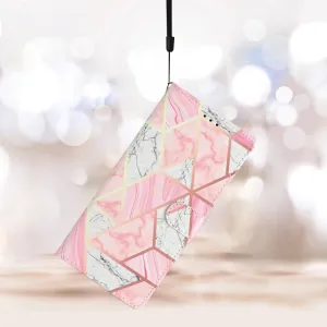 ART Peňaženkový kryt pre Google Pixel 9a PINK MARBLE