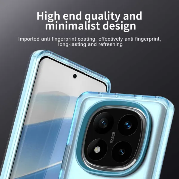 CANDY MAGSAFE Ochranný obal pre Xiaomi Redmi Note 14 Pro 5G / Poco X7 modrý