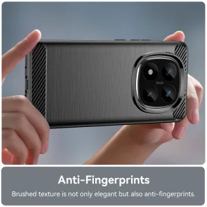 FLEXI TPU Ochranný kryt Xiaomi Redmi Note 14 Pro+ 5G čierny