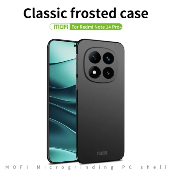 MOFI Plastový kryt pre Xiaomi Redmi Note 14 Pro+ 5G modrý