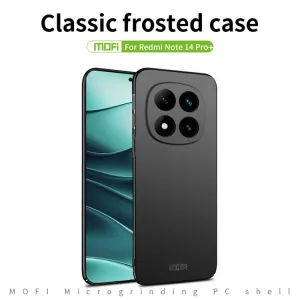 MOFI Plastový kryt pre Xiaomi Redmi Note 14 Pro+ 5G modrý