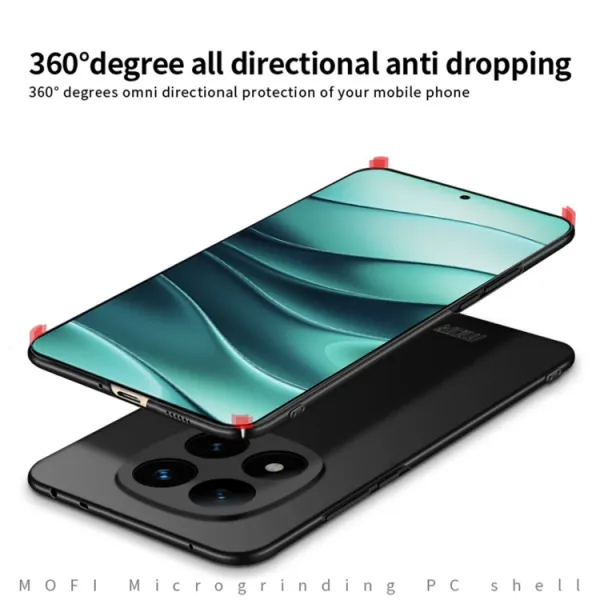 MOFI Plastový kryt pre Xiaomi Redmi Note 14 Pro+ 5G modrý