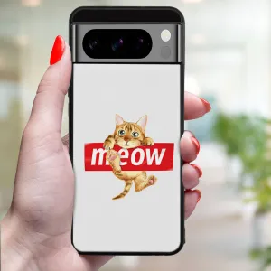 MY ART Ochranný kryt pre Google Pixel 8 Pro MEOW (183)