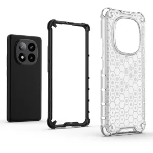 HONEYCOMB Ochranný kryt Xiaomi Redmi Note 14 Pro+ 5G zelený