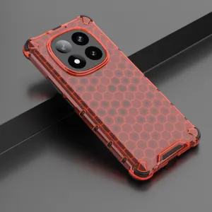 HONEYCOMB Ochranný kryt Xiaomi Redmi Note 14 Pro+ 5G červený