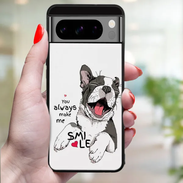 MY ART Ochranný kryt pre Google Pixel 8 Pro SMILE (189)