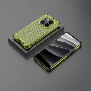 HONEYCOMB Ochranný kryt Xiaomi Redmi Note 14 Pro+ 5G zelený