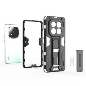 SUPERSONIC Ochranný obal so stojanom pre Xiaomi Redmi Note 14 Pro+ 5G šedý