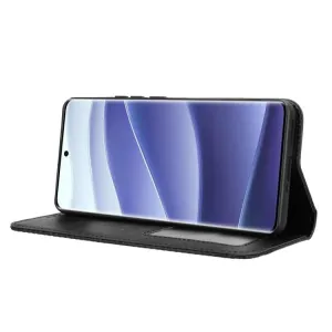 BUSINESS Peňaženkové puzdro pre Xiaomi Redmi Note 14 Pro+ 5G čierne