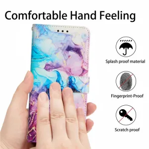 ART MARBLE Peňaženkový kryt pre Xiaomi 15 PINK PURPLE
