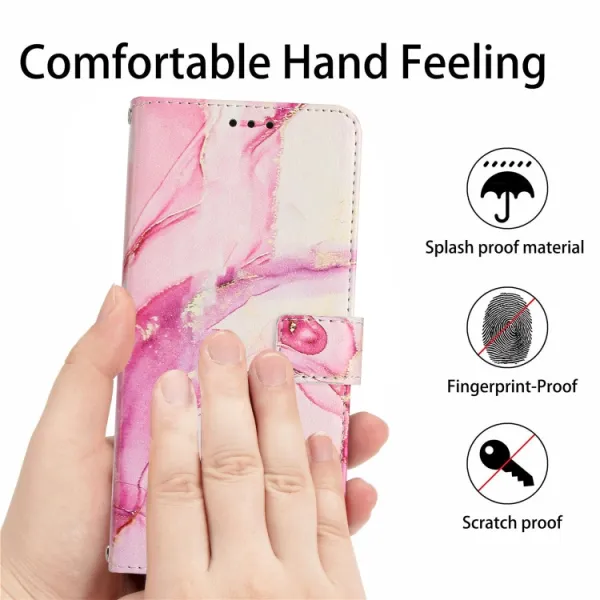 ART MARBLE Peňaženkový kryt pre Xiaomi 15 ROSE GOLD