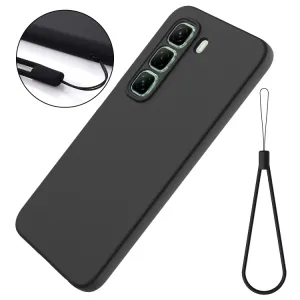 RUBBER Ochranný obal pre Infinix Hot 50 Pro čierny