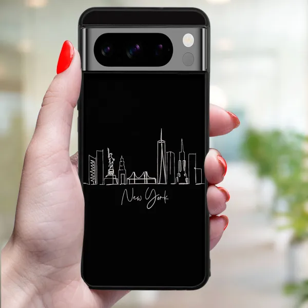 MY ART Ochranný kryt pre Google Pixel 8 Pro NEW YORK (207)