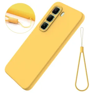 RUBBER Ochranný obal pre Infinix Hot 50 Pro žltý