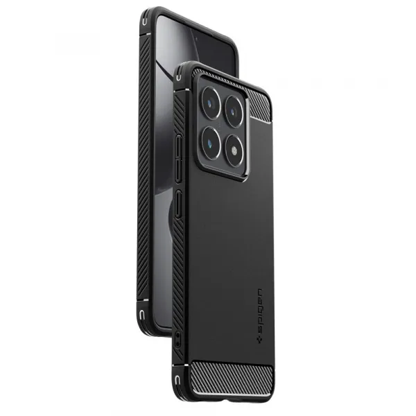SPIGEN RUGGED ARMOR Odolný kryt Xiaomi 14T MATTE BLACK