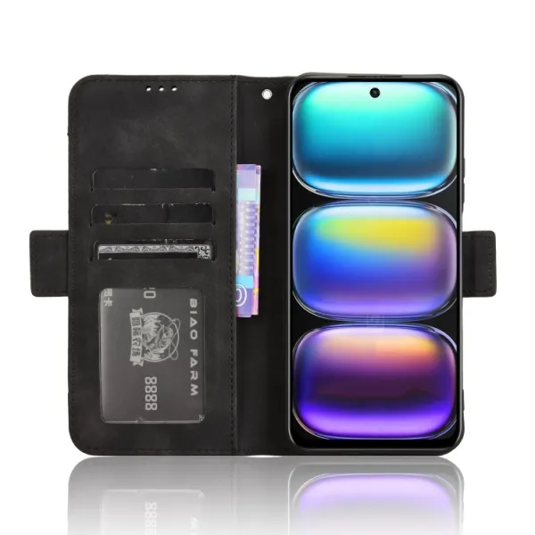 SLOT Peňaženkový obal pre Infinix Hot 50 5G čierny