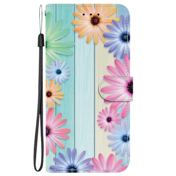 ART Peňaženkový kryt pre Infinix Hot 50 5G SUNFLOWERS