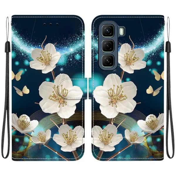 ART Peňaženkový kryt pre Infinix Hot 50 5G MAGNOLIA