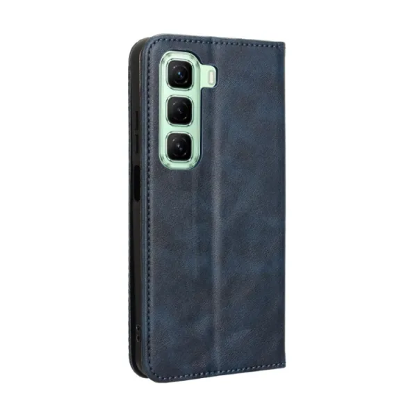 BUSINESS Peňaženkový kryt pre Infinix Hot 50 modrý