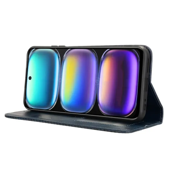 BUSINESS Peňaženkový kryt pre Infinix Hot 50 modrý
