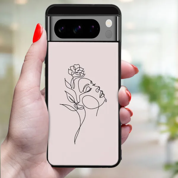 MY ART Ochranný kryt pre Google Pixel 8 Pro ROSE GIRL (198)