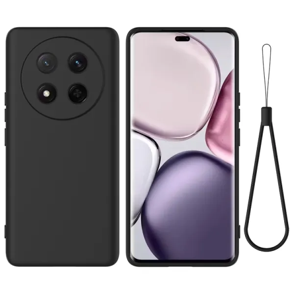 RUBBER Ochranný obal pre Honor Magic7 Lite 5G čierny