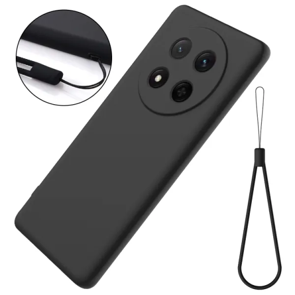 RUBBER Ochranný obal pre Honor Magic7 Lite 5G čierny