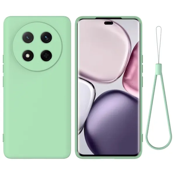 RUBBER Ochranný obal pre Honor Magic7 Lite 5G zelený