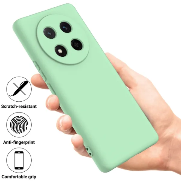 RUBBER Ochranný obal pre Honor Magic7 Lite 5G zelený